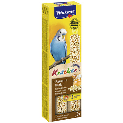 Vitakraft® Kräcker® PopCorn Honig für Sittiche 2 Stück