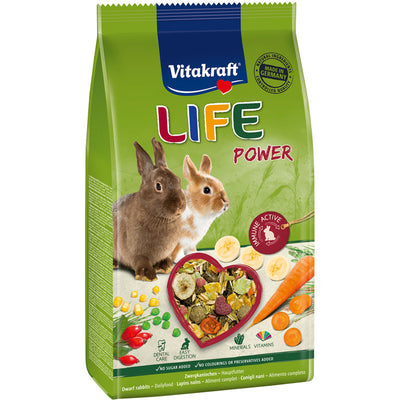 Vitakraft® LIFE Power für Zwergkaninchen 600 g