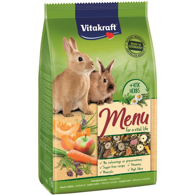 Vitakraft® MENU Vital für Zwergkaninchen 3 kg