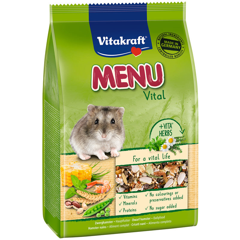 Vitakraft Menü für Zwerghamster 400 g