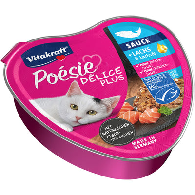 Vitakraft Poésie Délice + Lachs Schale 85 g