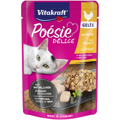 Vitakraft® Poésie® Délice mit Huhn in Gelée 85 g