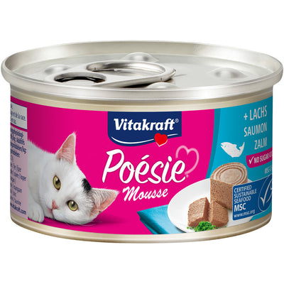 Vitakraft® Poésie® Mousse + Lachs 85 g Dose