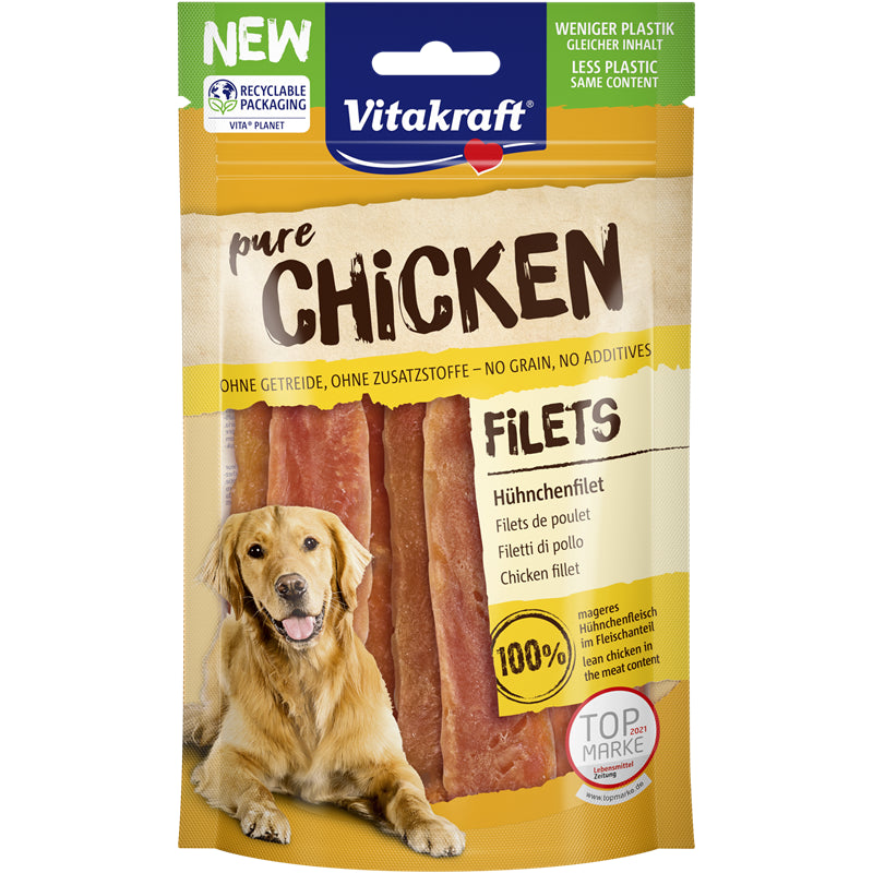 Vitakraft® pure CHICKEN Hühnchenfilet 80 g