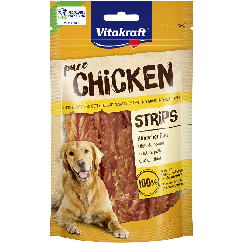 Vitakraft Pure Chicken Strips 80 g