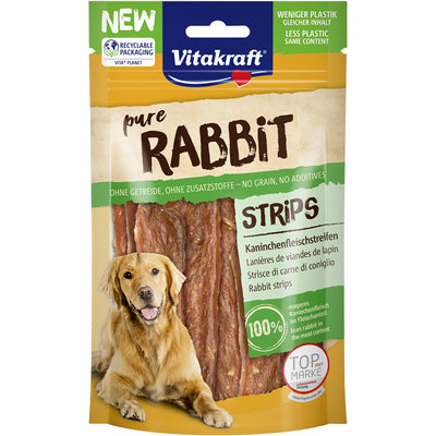 Vitakraft® pure RABBIT Kaninchenfleischstreifen 80 g
