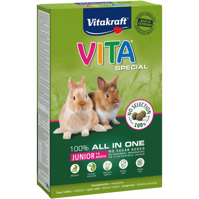 Vitakraft® VITA® Special Junior für junge Zwergkaninchen 600 g
