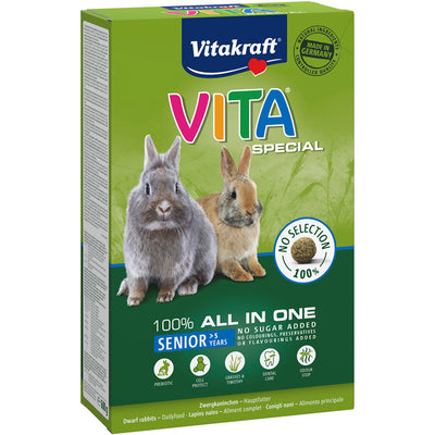 Vitakraft® VITA® Special Senior für ältere Zwergkaninchen 600 g