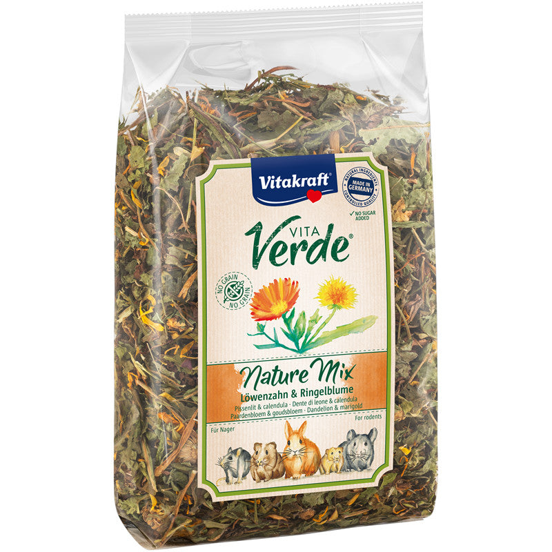 Vitakraft® Vita Verde® Nature Mix Löwenzahn & Ringelblume 100 g