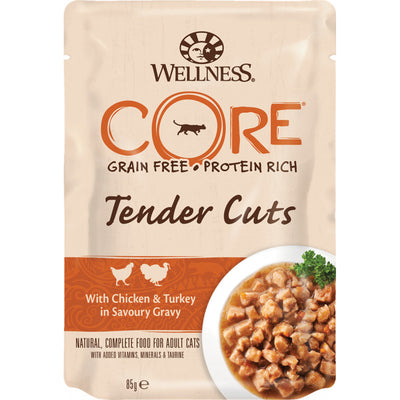 Wellness CORE Cat PB Huhn & Truthahn in Sauce 85 g