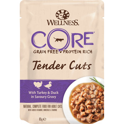 Wellness CORE Cat PB Truthahn & Ente in Sauce 85 g