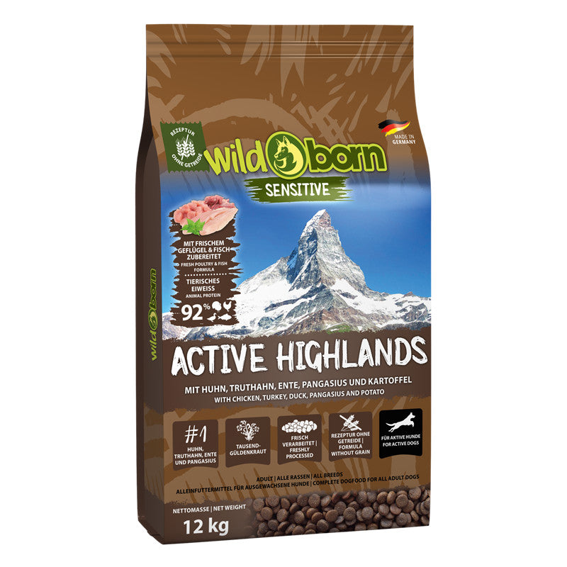 Wildborn Active Highlands 12 kg
