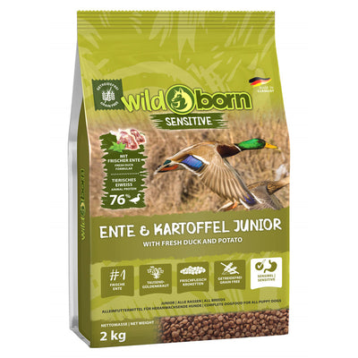 Wildborn Ente & Kartoffel Junior  2 kg