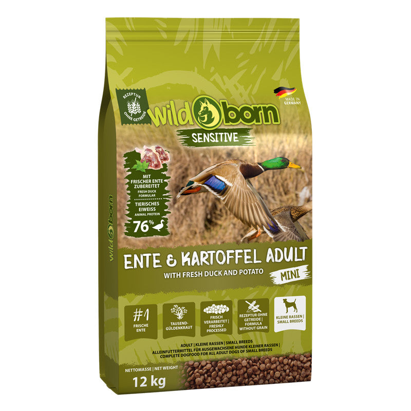 Wildborn Ente & Kartoffel MINI 12 kg