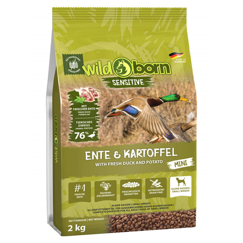 Wildborn Ente & Kartoffel MINI 2kg