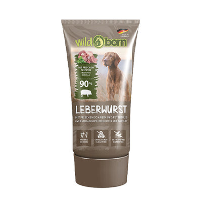 Wildborn Premium Leberwurst aus der Tube  75 g