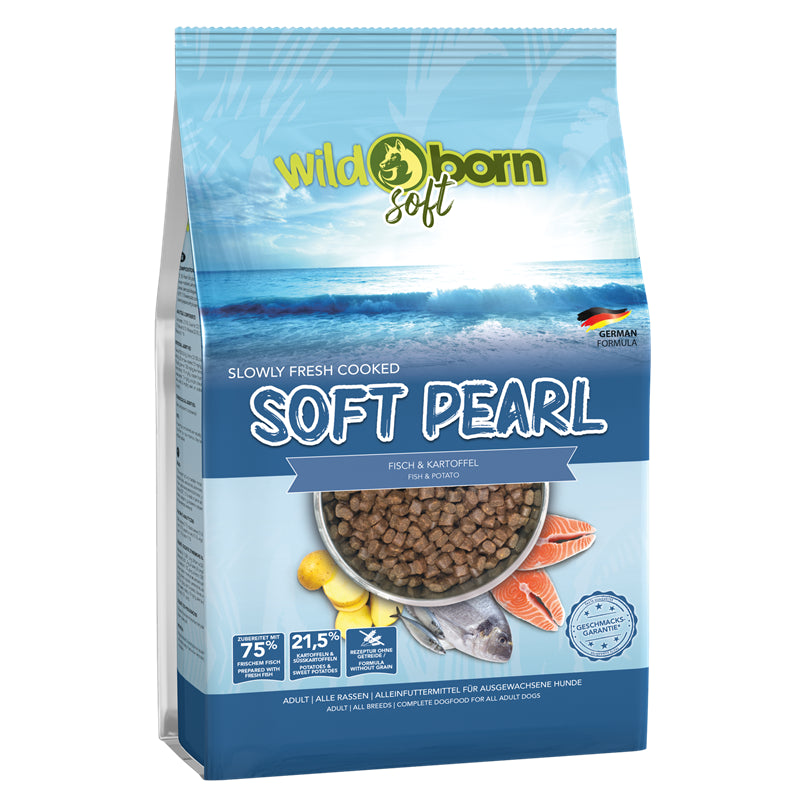 Wildborn SOFT PEARL Fisch  3 x 4 kg