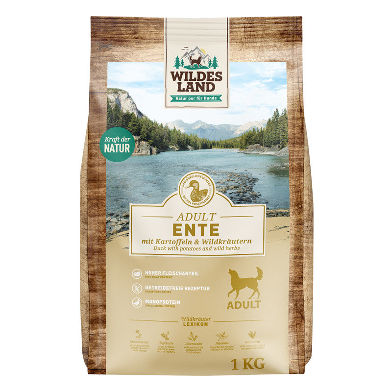 Wildes Land Ente mit Kartoffeln 1 kg