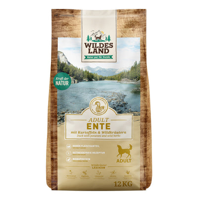 Wildes Land Ente mit Kartoffeln 12 kg
