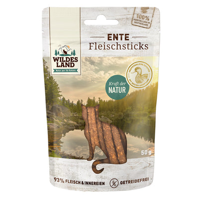 Wildes Land Ente Pur Sticks 50 g
