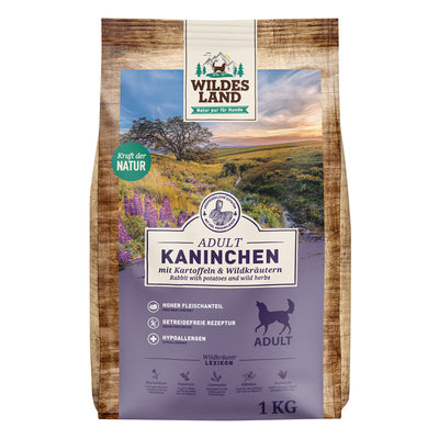 Wildes Land Kaninchen mit Kartoffeln 1 kg