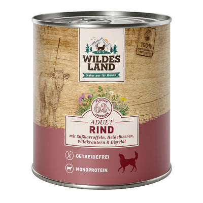 Wildes Land Rind mit Süßkartoffeln 800 g