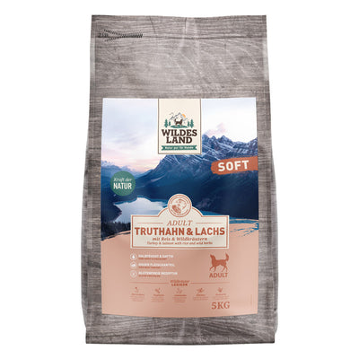 Wildes Land Truthahn und Lachs mit Reis Soft 5 kg