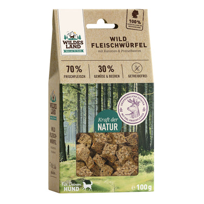 Wildes Land Wild Fleischwürfel 100 g