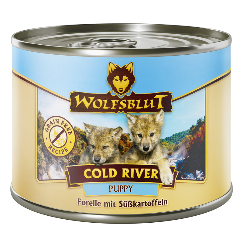 Wolfsblut Cold River Puppy Forelle & Süßkartoffel 200 g