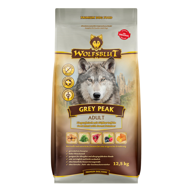 Wolfsblut Grey Peak Small Breed Ziege & Süßkartoffel 12,5 kg