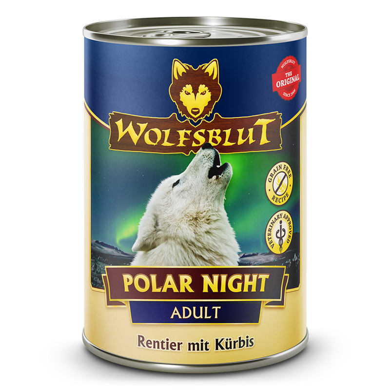 Wolfsblut Hunde Dosen Nassfutter Polar Night Rentier und Kürbis 395 g
