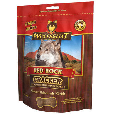 Wolfsblut Hunde Snack Cracker Red Rock Känguru 225 g