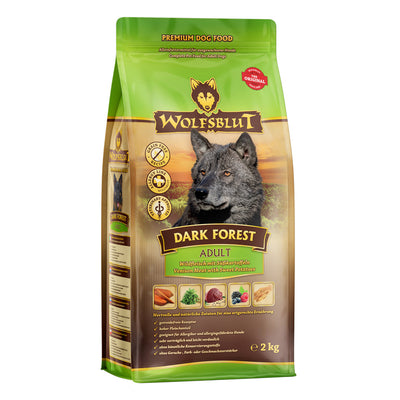Wolfsblut Hunde Trockenfutter Dark Forest Wildfleisch & Süßkartoffel 2 kg