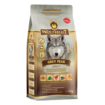 Wolfsblut Hunde Trockenfutter Grey Peak Adult Ziege & Süßkartoffel 2 kg