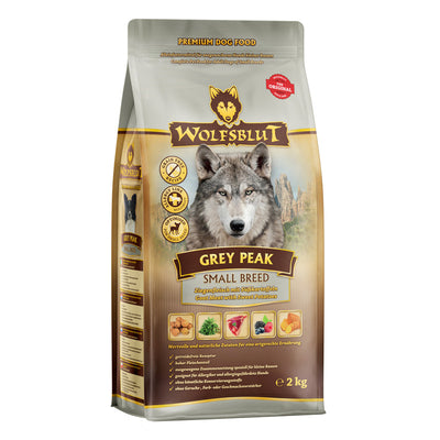 Wolfsblut Hunde Trockenfutter Grey Peak Small Breed Ziege & Süßkartoffel 2 kg