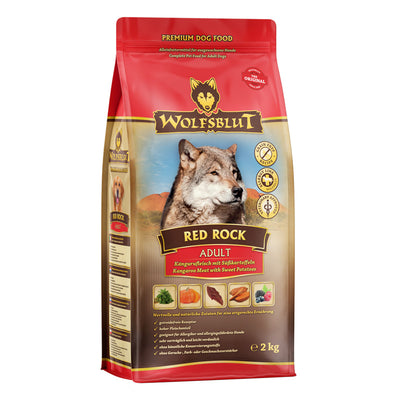 Wolfsblut Hunde Trockenfutter Red Rock Känguru & Kürbis 2 kg