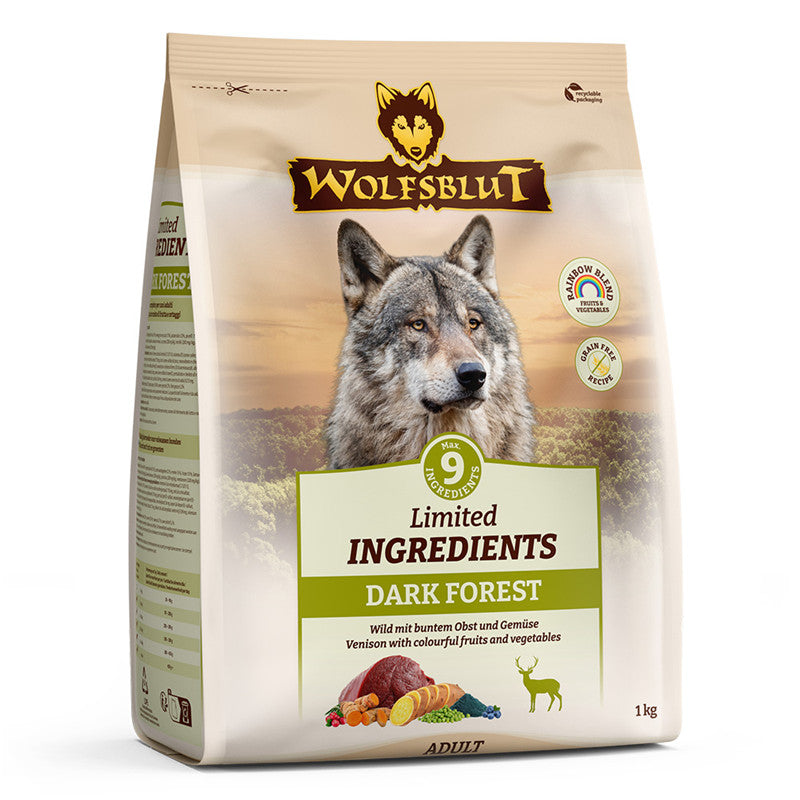 Wolfsblut Limited Ingredients Dark Forest Adult - Wild mit Süßkartoffel 1 kg