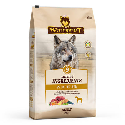 Wolfsblut Limited Ingredients Wide Plain Adult - Pferd mit Süßkartoffel 9 kg