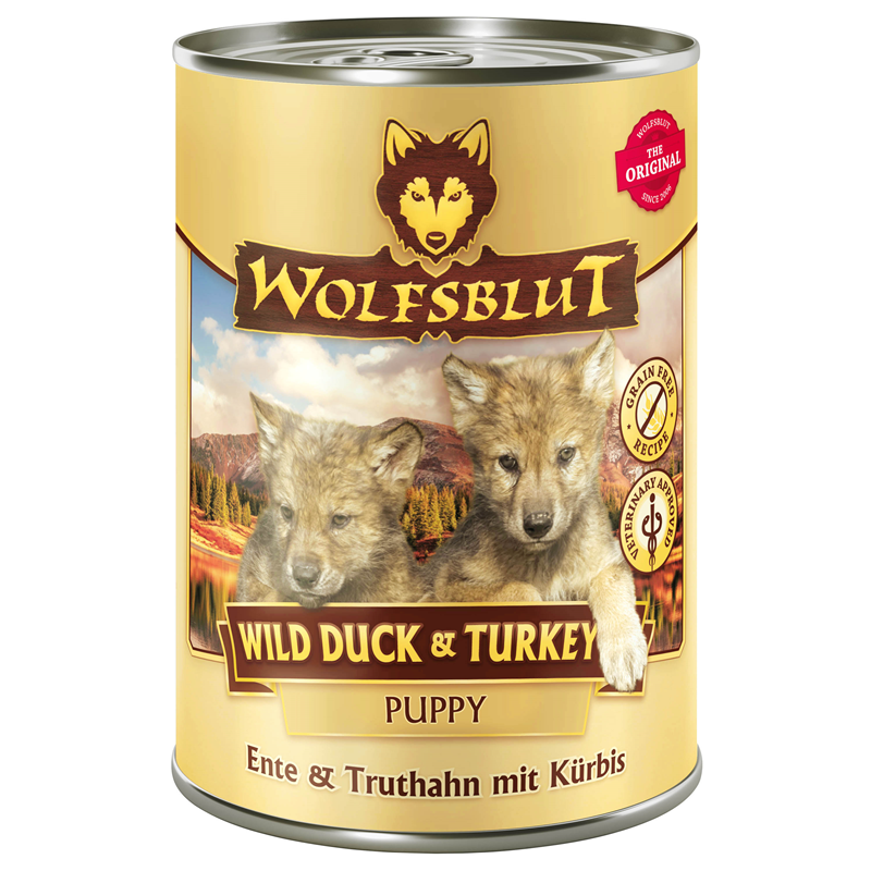 Wolfsblut Wild Duck & Turkey Puppy 395 g