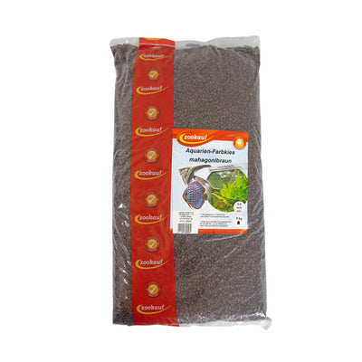 zookauf Aquarien - Farbkies mahagoni braun 2 - 4 mm 5 kg