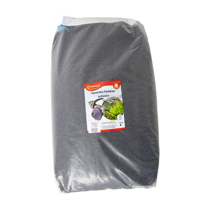zookauf Aquarien - Farbkies schwarz 2 - 4 mm 25 kg