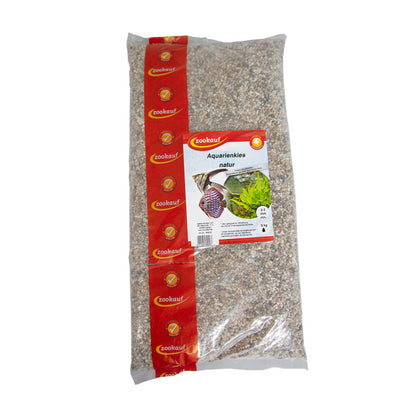 zookauf Aquarienkies natur 2 - 3 mm 5 kg