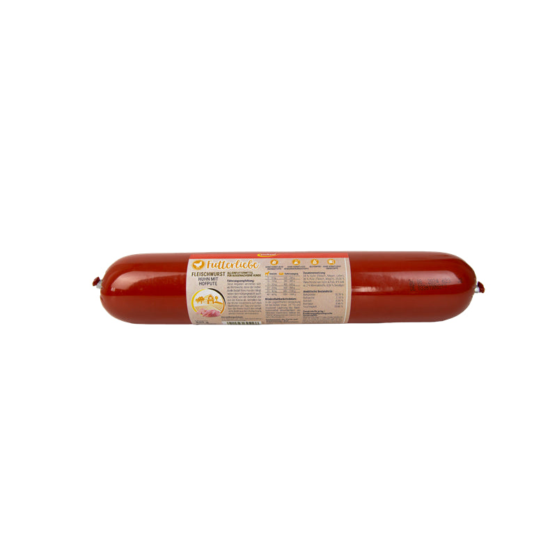 zookauf Dog Fleisch-Wurst Huhn mit Hofpute 400 g