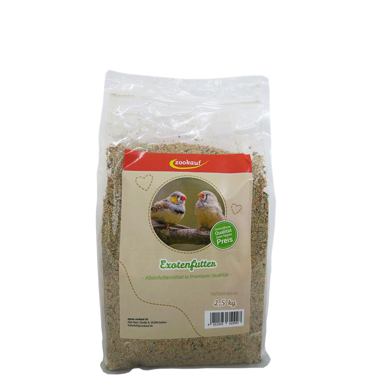 zookauf Exotenfutter Premium 2,5 kg