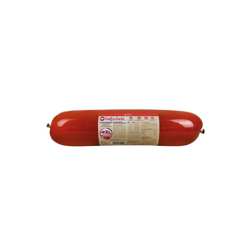 zookauf Fleisch-Wurst Rind mit Hofgeflügel 800 g