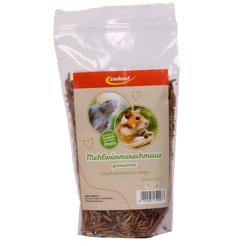 zookauf Mehlwürmerschmaus getrocknet 90 g