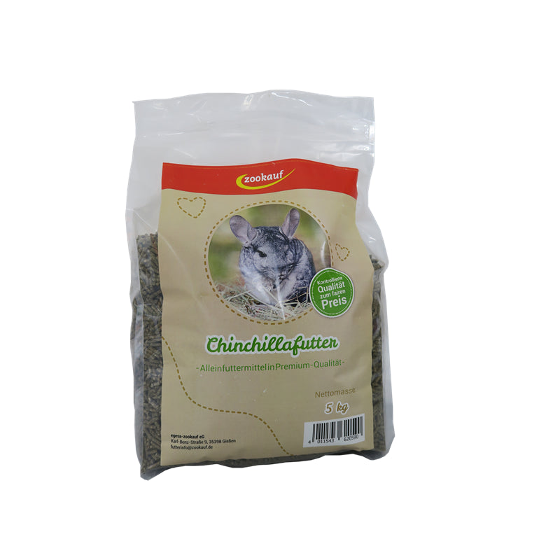 zookauf Nager Futter Premium für Chinchilla 5 kg