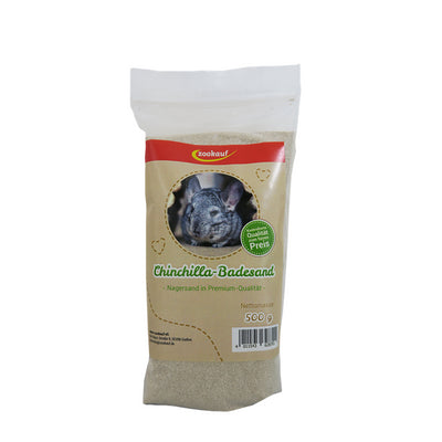 zookauf Nager Premium Badesand für Chinchilla und andere Nager 500 g
