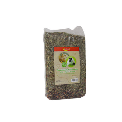 zookauf Nager Premium Bergwiesen-Kräuterheu Apfel&Hagebutte  500 g