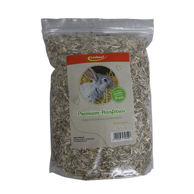zookauf Nager Premium Hanfstreu  300 g